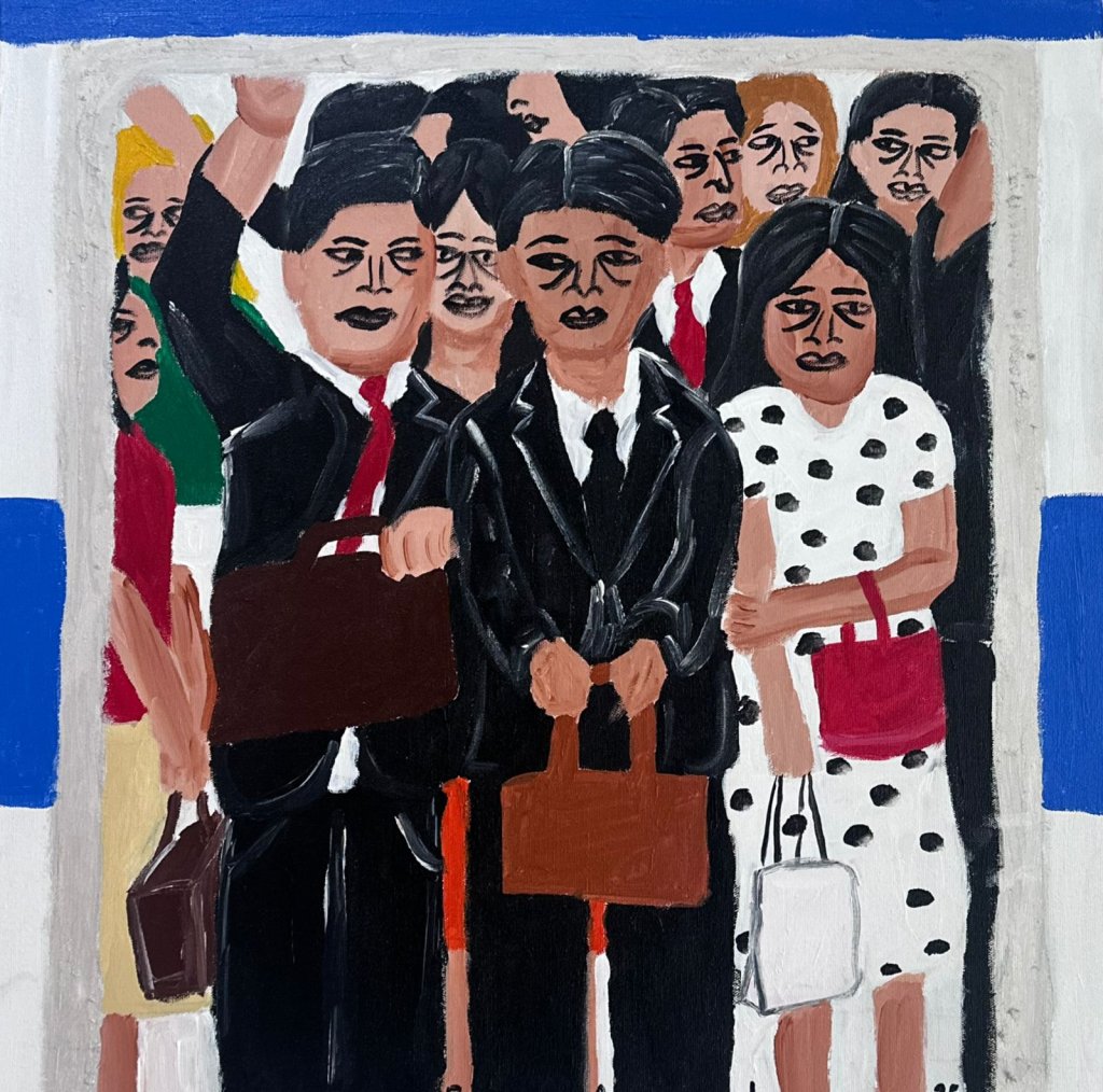 Busy Monday on The Train – Rai Julian