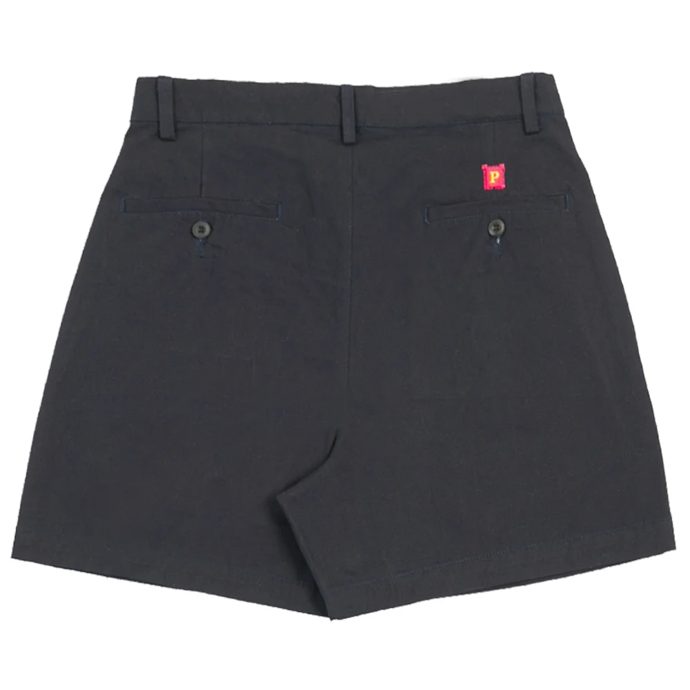 16" Zig Zag P Double Pleated Shorts - Hover