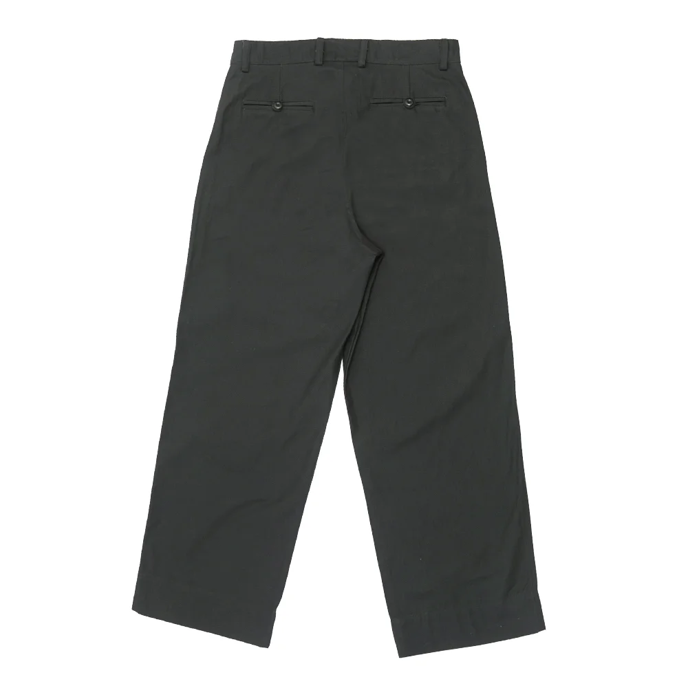 Basic Loose Herringbone Pants - Hover