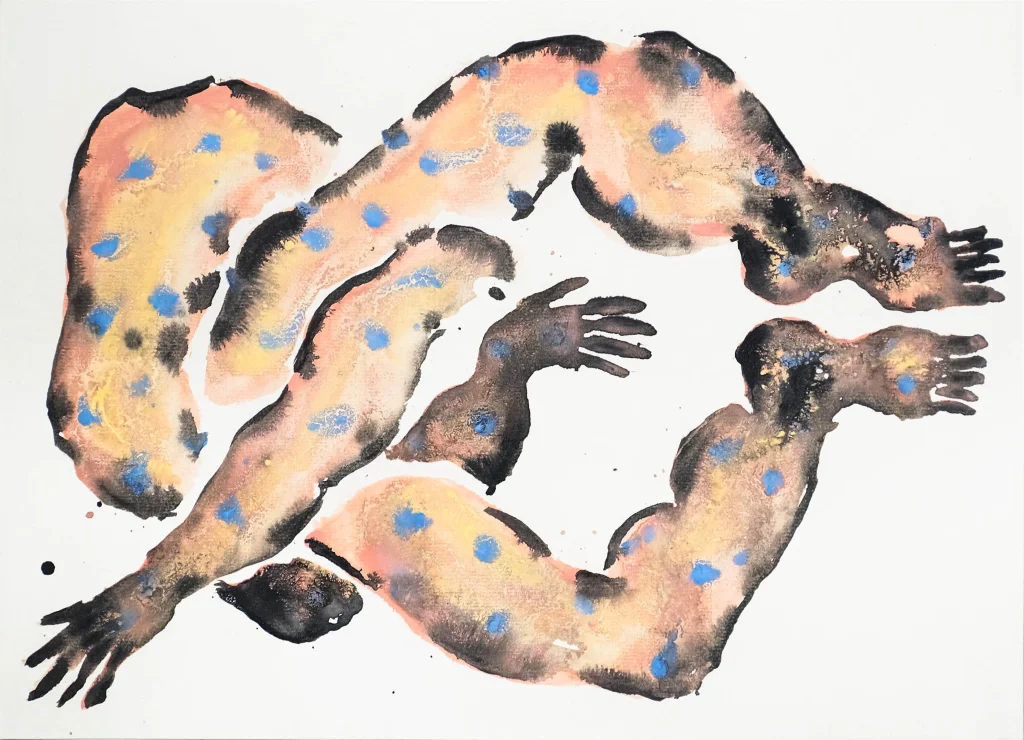 Reclining on Bed IV – Aharimu